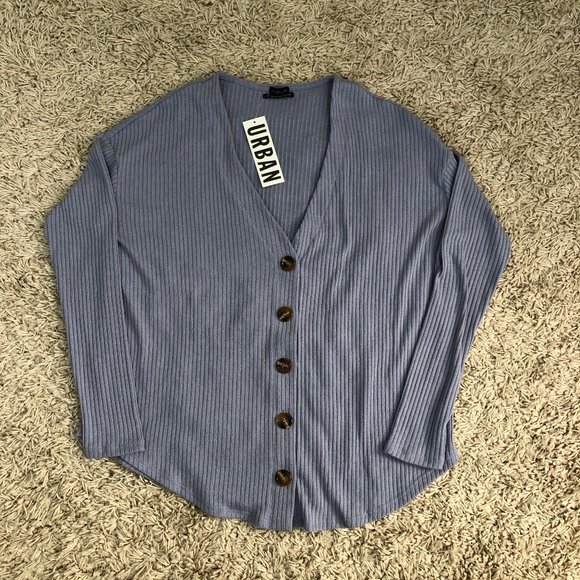 Urban Outfitters Tops - NWT Urban Outfitters Ribbed V Neck Top